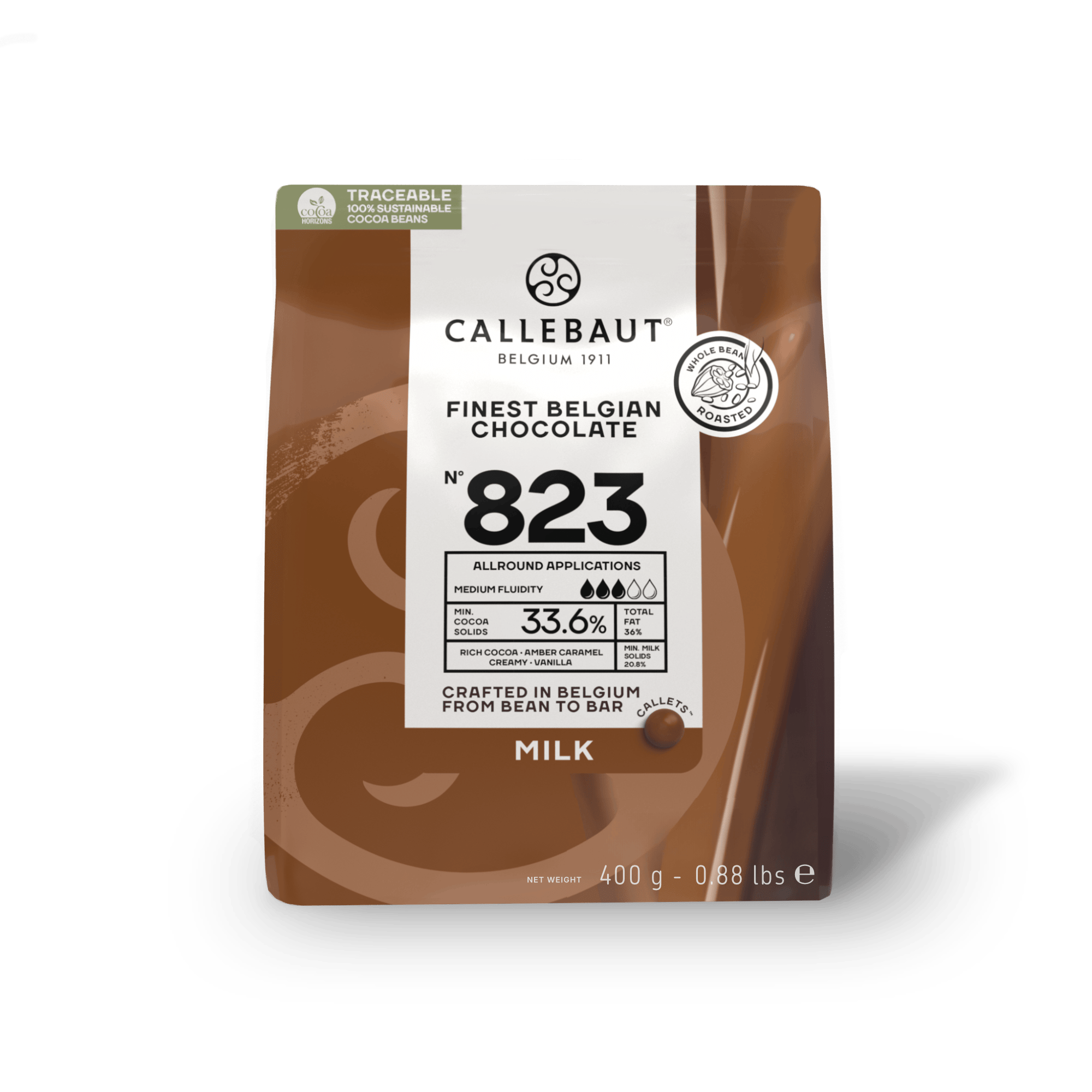 Milk Chocolate Callets 33.6% Recipe 823